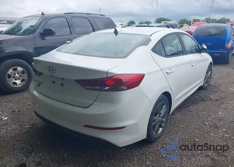 2017 Hyundai Elantra Se из США, поврежденный, VIN 5NPD84LF1HH115464
